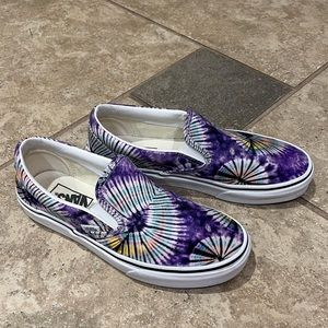 Tie Dye Vans